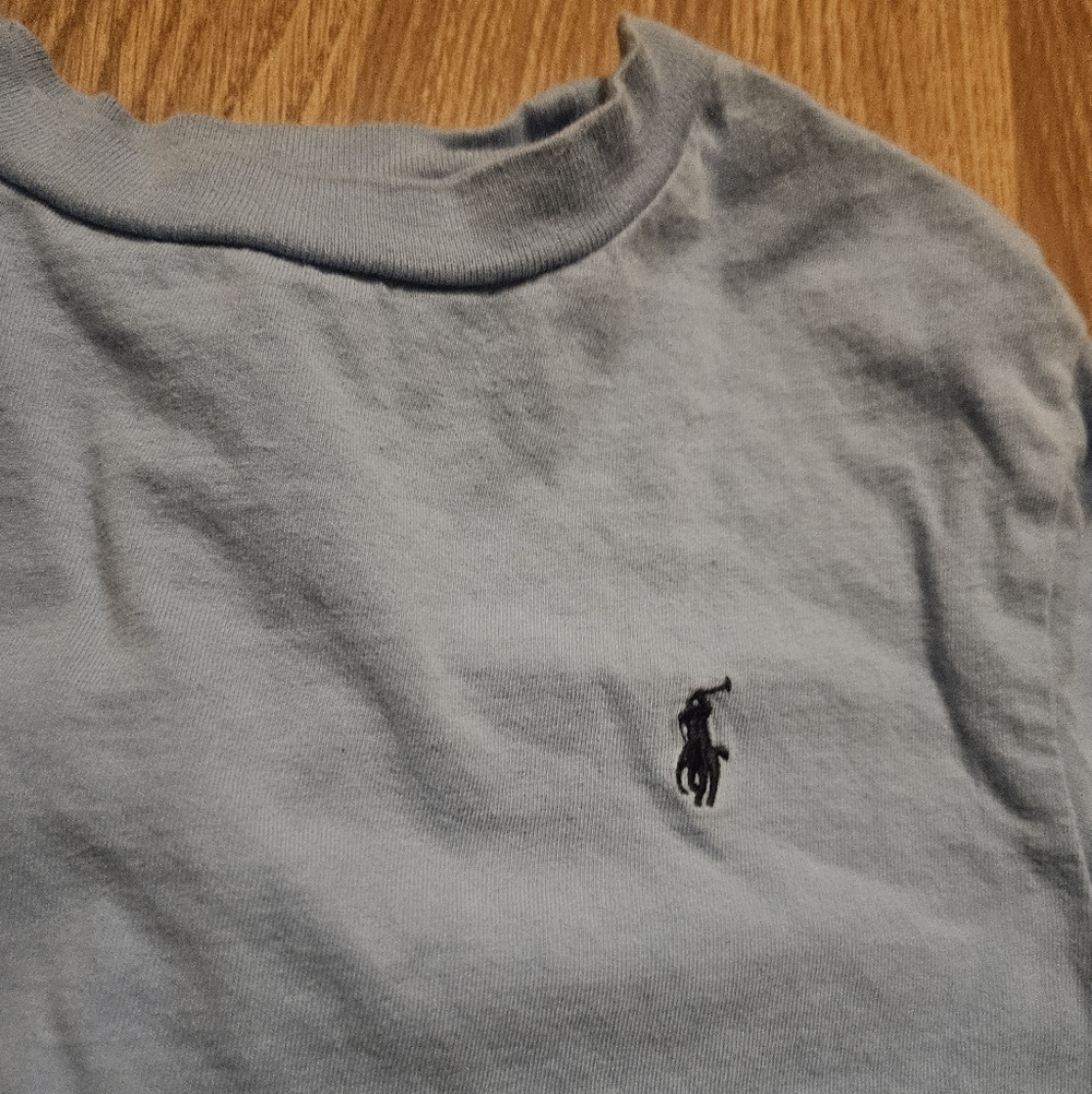 Polo by Ralph Lauren Sky Blue Tee - Picture 3 of 4